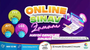 HBB’DEN ÖĞRENCİLERE ONLINE SINAV DESTEĞİ