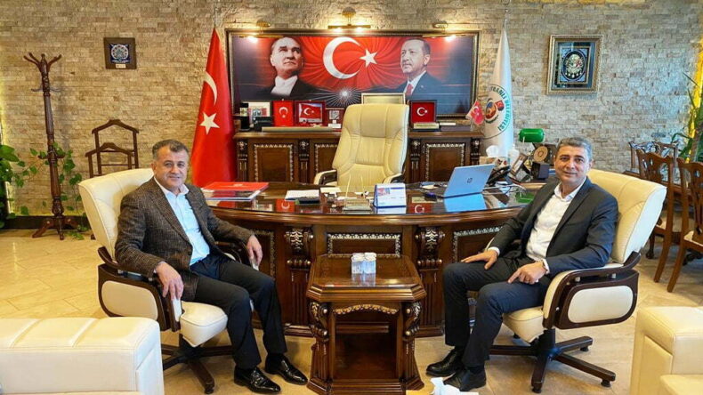 Kaymakam Öztürk’ten Başkan Hacıoğlu’na İade-i Ziyaret