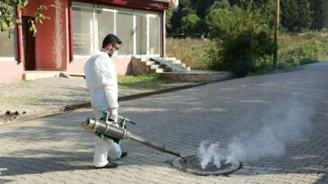 HAŞERE İLE MÜCADELE  İL GENELİNDE DEVAM EDİYOR