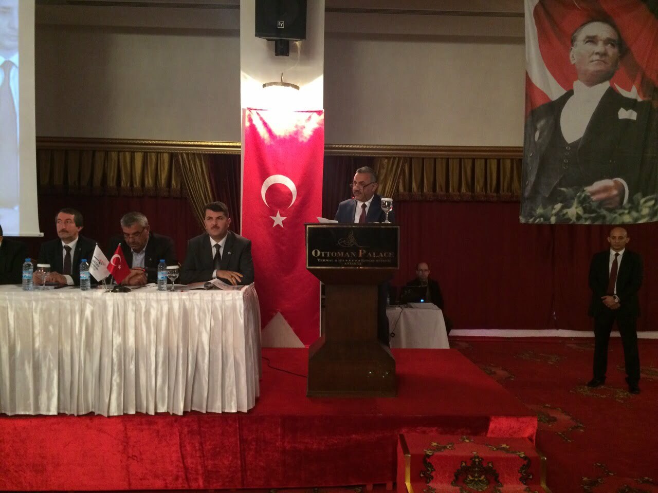 BAŞKAN ŞANVERDİ, HATAY 1.ULAŞIM ÇALIŞTAYINDA BRİFİNG VERDİ