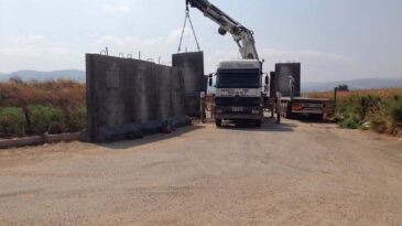 Hatay Sınırına 45 Kilometrelik Duvar Örülüyor