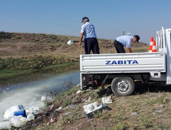 200 kilo süt ve yoğurt imha edildi