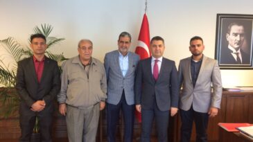 11 Mayıs Reyhanlı Şehitleri Derneği başkan ve üyeleri Milletvekili Şanverdi’yi ziyaret etti