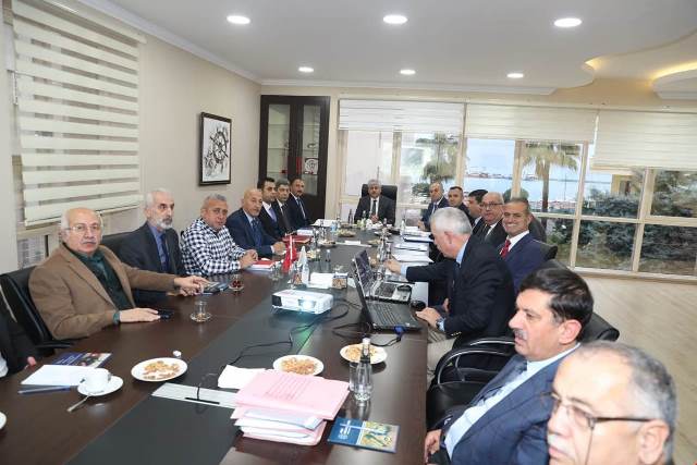Vali Doğan Başkanlığında Marina Toplantısı Yapıldı
