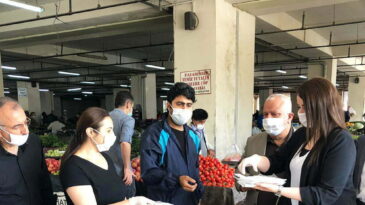 HBB’DEN ÜCRETSİZ MASKE DAĞITIMI