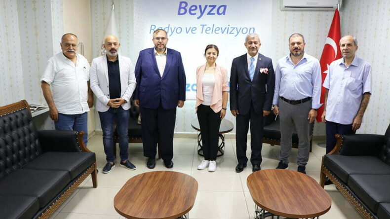 GAZETECİLER CEMİYET BAŞKANLARINDAN ÇALIŞKAN’A ZİYARET