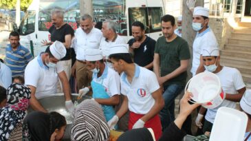 Başkan Şanverdi İftar Çadırını Yerinde İnceledi