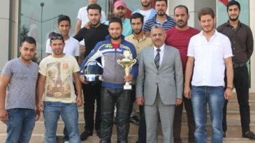 Şampiyon Yarışçıdan Başkan Şanverdi’ye Ziyaret