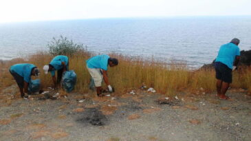 HBB DENİZ VE SAHİLLERDEN 437 TON ATIK TOPLADI