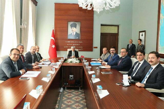 Vali Doğan Değerlendirme  Toplantısı Yaptı