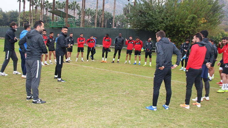 HATAYSPOR BALIKESİRSPOR MAÇINA HAZIRLANIYOR
