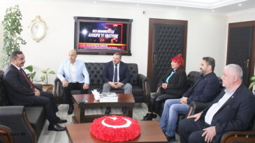 HGC’DEN MÜDÜR ARIBAŞ’A ZİYARET