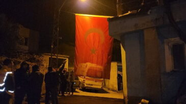 Şehit ateşi Hatay’a düştü