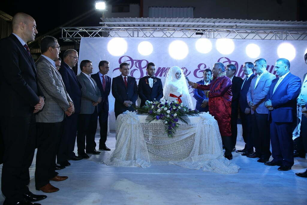Başkan Şanverdi, oğlunun nikahını kıydı