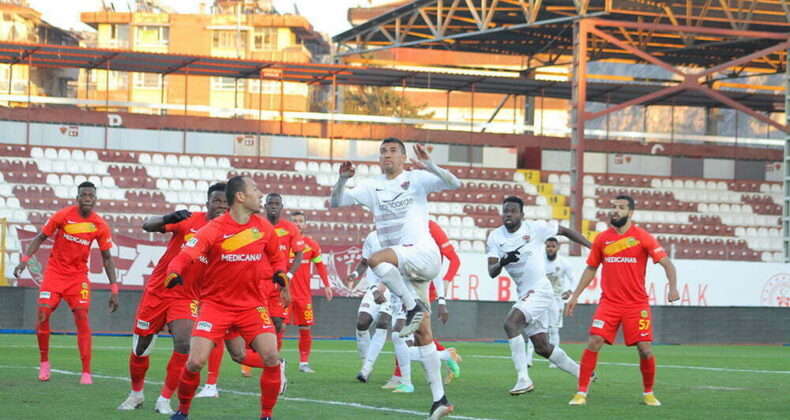 Atakaş Hatayspor Evinde Mağlup!