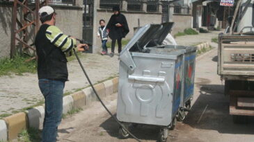 Reyhanlı Belediyesi  Larva Mücadelesine Başladı