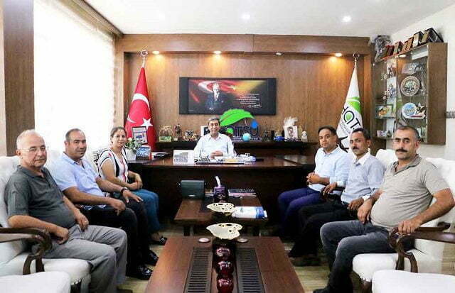 MAHALLE MUHTARLARINDAN GENEL MÜDÜR ÇAPARALİ’YE ZİYARET