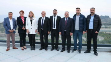 TÜRKİYE’NİN FARKLI ŞEHİRLERİNDEN GELEN MUHTARLAR EXPO ALANINA HAYRAN KALDI