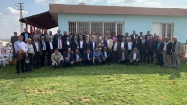 OVANIN MUHTARLARIYLA KUMLU’DA BÜYÜK BULUŞMA