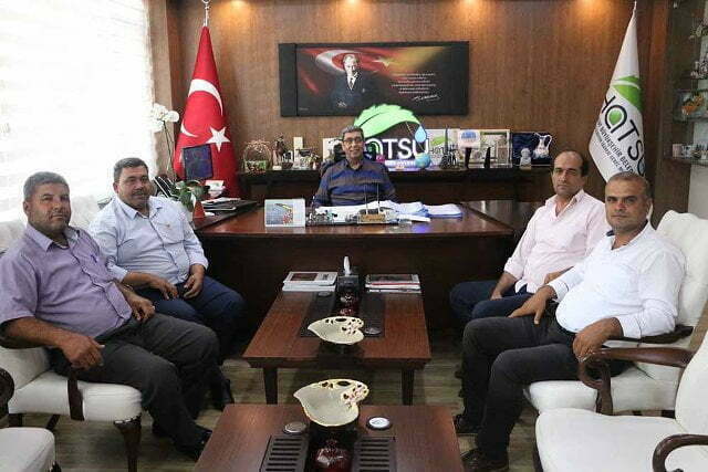 REYHANLI MUHTARLARINDAN GENEL MÜDÜR ÇAPARALİ’YE ZİYARET