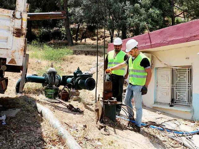 YENİŞEHİR’DE ARIZALANAN MOTOPOMP YENİLENDİ