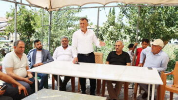 REYHANLI’DA MAHALLE ZİYARETLERİ SÜRÜYOR