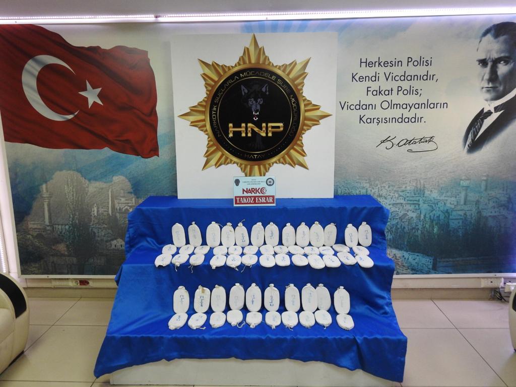 Reyhanlı’da iki noktada uyuşturucu operasyonu