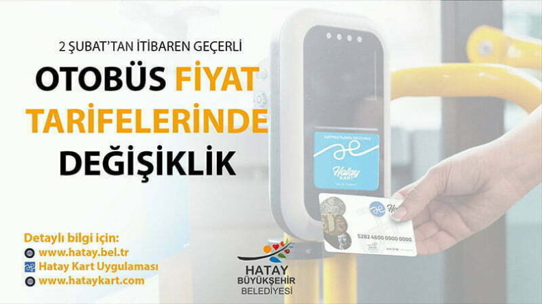 TOPLU TAŞIMADA FİYATLAR  GÜNCELLENDİ