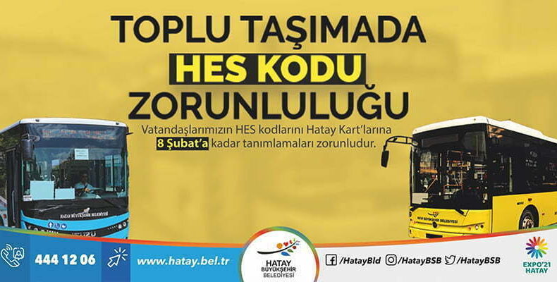 TOPLU TAŞIMADA HES KODU İÇİN SON GÜN 8 ŞUBAT