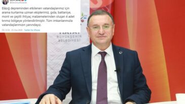 HBB’den Elazığ’a yardım eli…