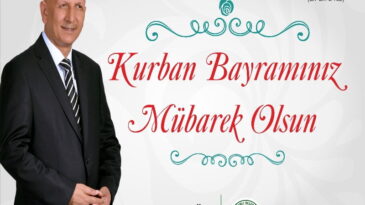 REYHANLI BELEDİYE BAŞKANI MİMAR MEHMET ÇÜTER’İN KURBAN BAYRAMI KUTLAMA MESAJI