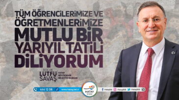 BAŞKAN SAVAŞ’TAN KARNE ALAN ÖĞRENCİLERE MESAJ