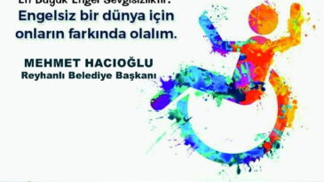 Başkan Hacıoğlu’nun  Dünya Engelliler Haftası Mesajı