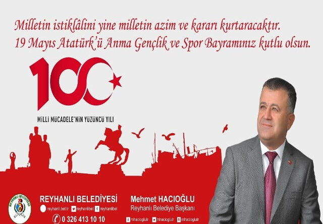 Başkan Hacıoğlu’nun “19 Mayıs Atatürk’ü Anma Gençlik ve Spor Bayramı” Mesajı