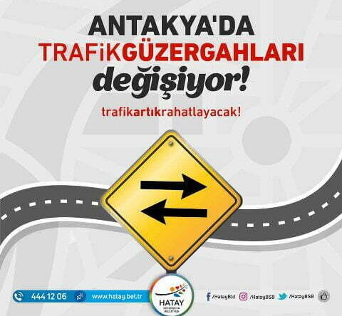 ANA ARTERLERDE TRAFİK AKIŞI DEĞİŞİYOR
