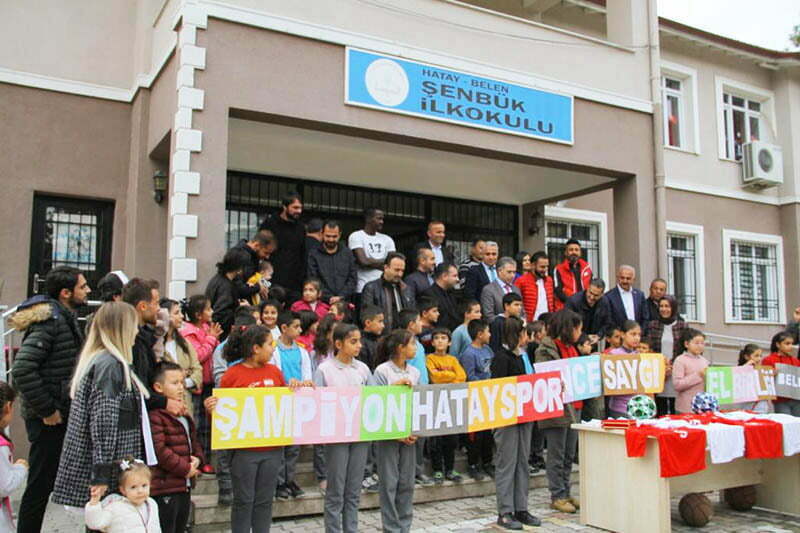 Hatayspor’dan ‘El Birliği’ projesine katkı