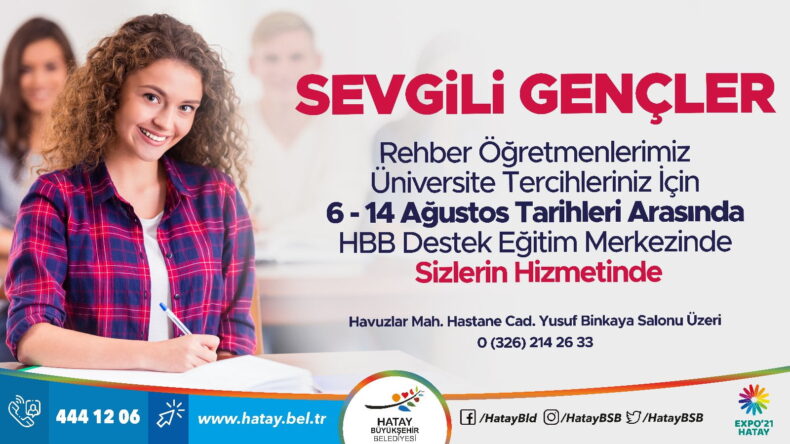 HBB’DEN ÜNİVERSİTE ADAYLARINA ÜCRETSİZ TERCİH DANIŞMANLIĞI