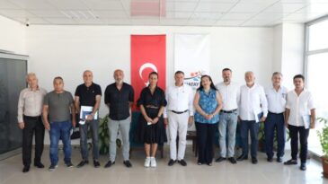 YENİ YÖNETİMDEN BAŞKAN SAVAŞ’A ZİYARET