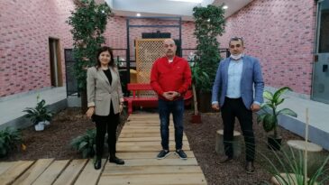 TEMİZYÜREK’TEN  AGF GENEL BAŞKANI COŞKUN’A ZİYARET