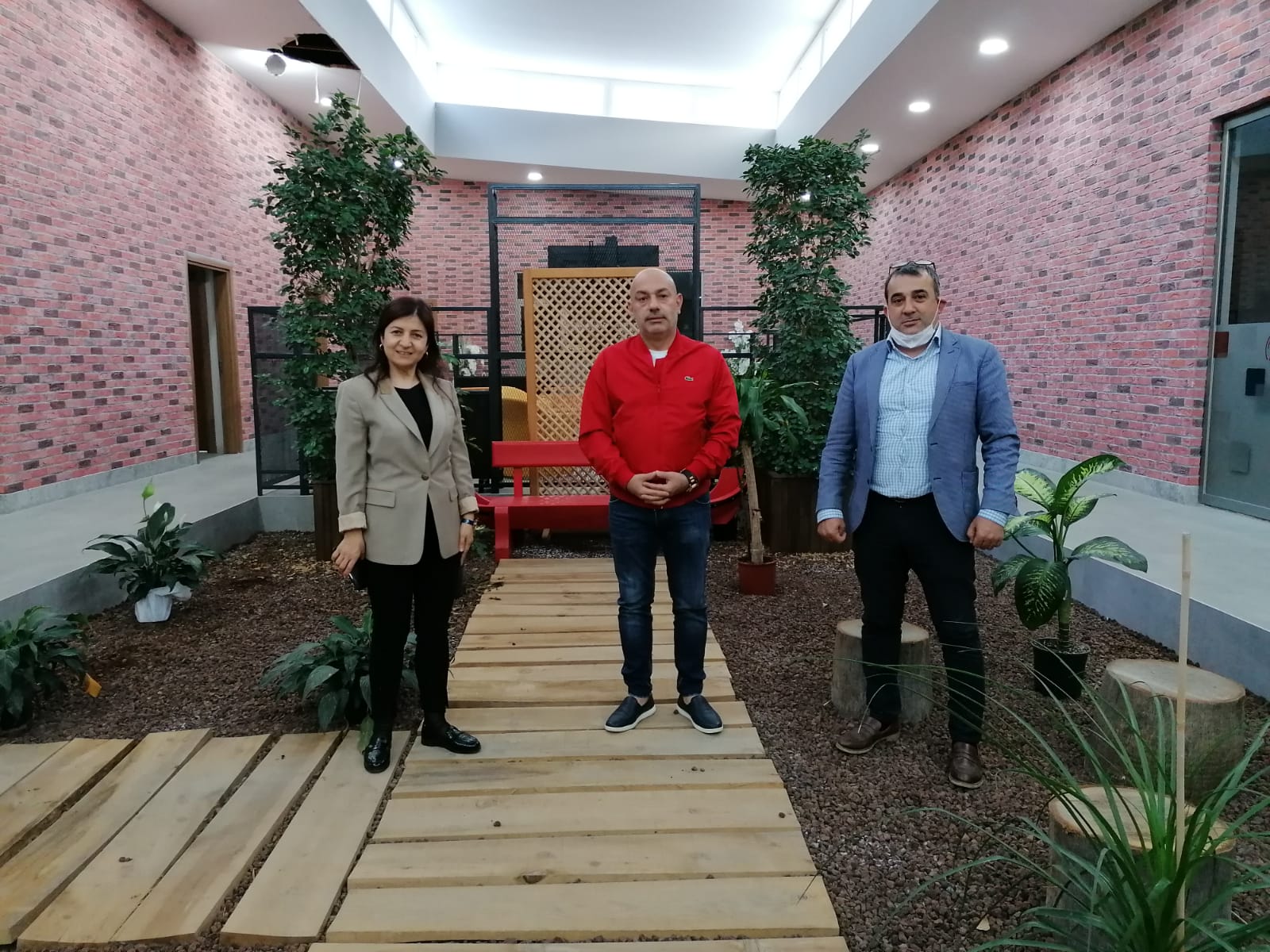 TEMİZYÜREK’TEN AGF GENEL BAŞKANI COŞKUN’A ZİYARET