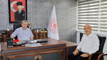 HGC Başkanı Temizyürek’ten Müdür Şensöze Ziyaret