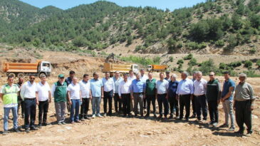 YAYMAN “GAZELUŞAĞI GÖLETİ 2023’TE SU TUTACAK”