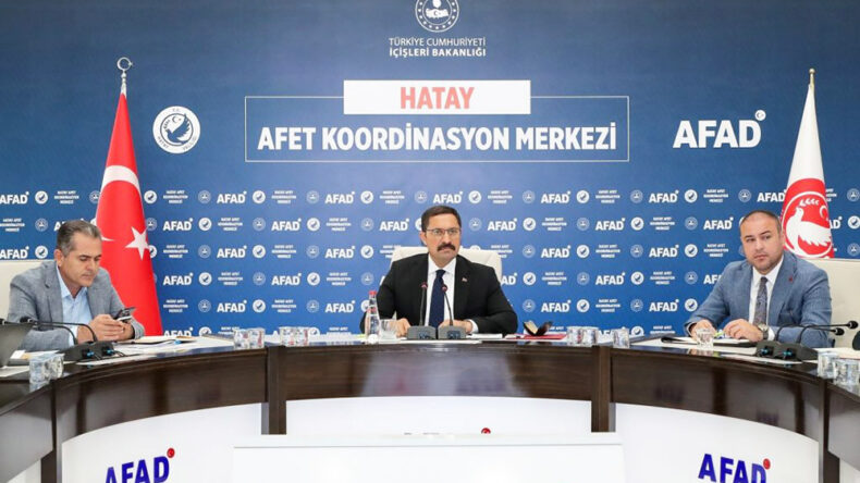 AFET KONUTLARI İNŞAATLARI DEĞERLENDİRME TOPLANTISI GERÇEKLEŞTİRİLDİ