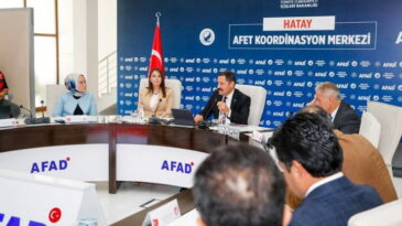 HATAY’DA SOSYAL PROJELER DEĞERLENDİRİLDİ