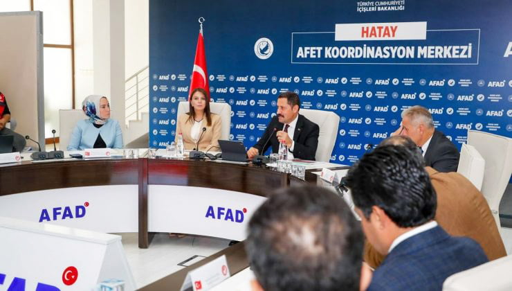 HATAY’DA SOSYAL PROJELER DEĞERLENDİRİLDİ