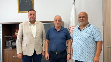 GAZETECİLERDEN BAŞHEKİM KADIOĞLU’NA TEBRİK ZİYARETİ
