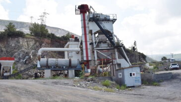 İKİNCİ ASFALT PLENT TESİSİ DE ONARIMA ALINDI