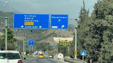 HATAY HAVAALANI YOLU TRAFİĞE AÇILDI!