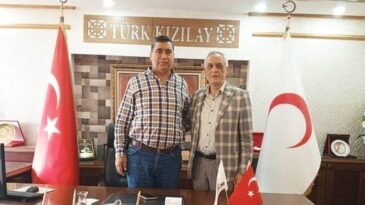 BAŞKAN TEMEL’DEN KIZILAY’A ANLAMLI ZİYARET