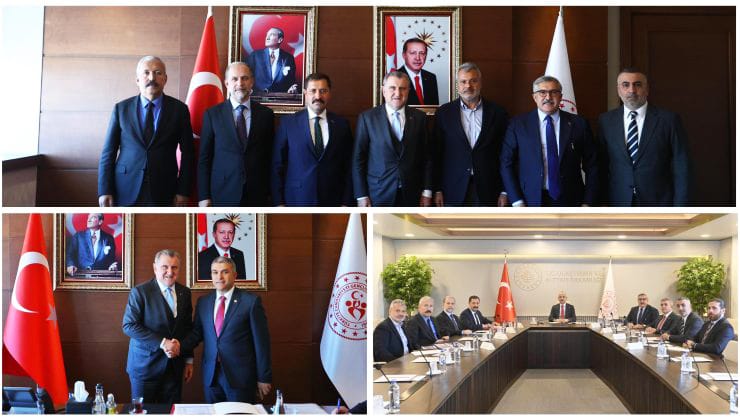 HATAY HEYETİ KENTE YENİ YATIRIMLAR KAZANDIRDI